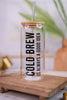 Glass Cold Brew Tumbler