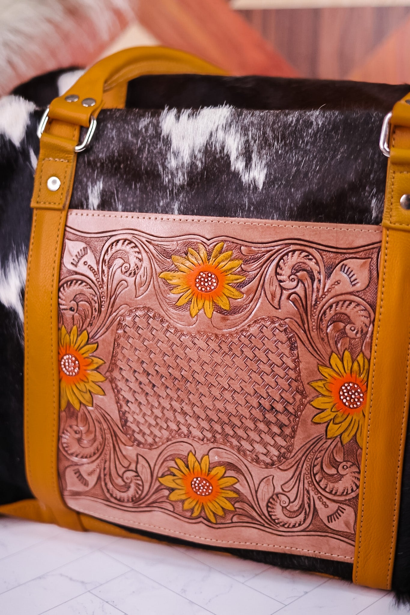 Sunrise Yellow Darling Mesa Traveller Bag