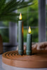 Sage Green LED Taper Candles (2 Sizes)