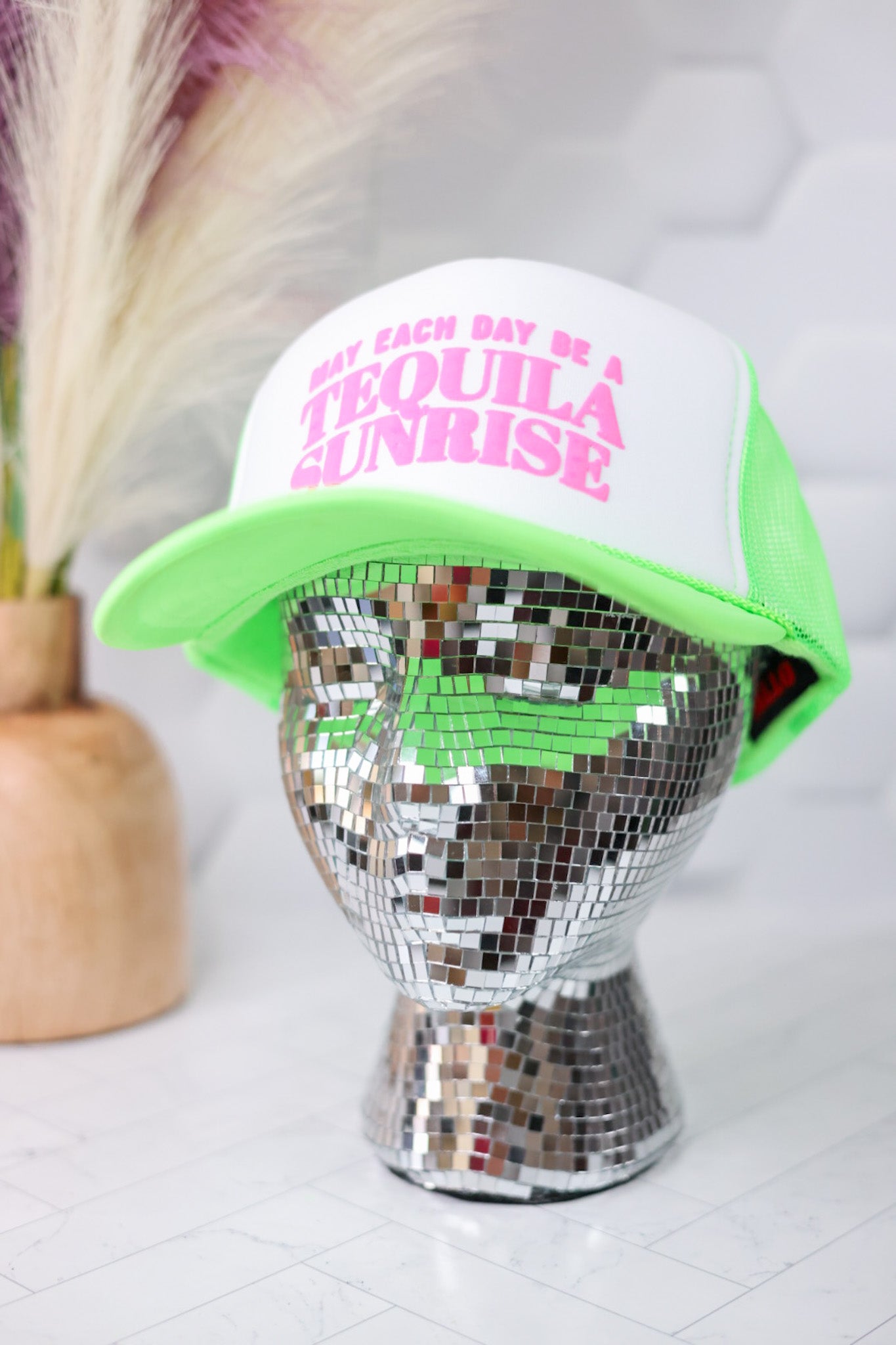 "May Each Day Be a Tequila Sunrise" Trucker Hat