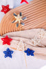 Americana Pinwheels on Wooden Stakes (2 Styles)