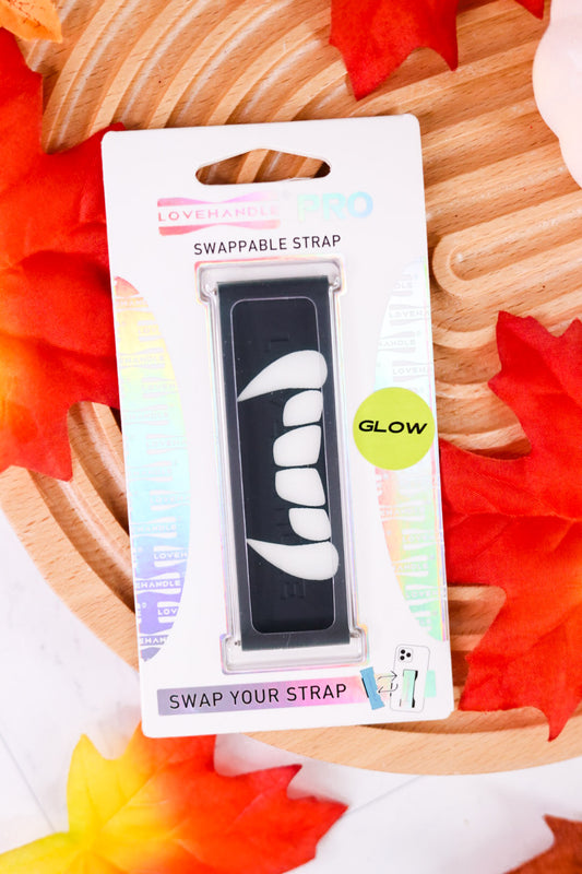 Glow-In-The-Dark Fangs Lovehandle Pro Swappable Strap