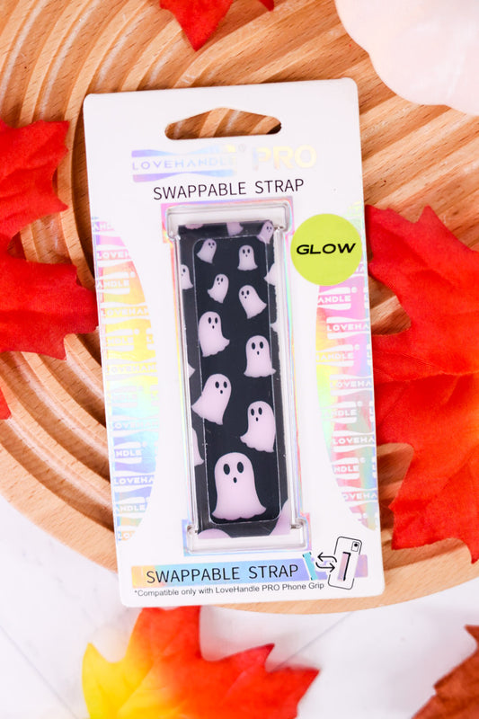 Pink Glow Galavanting Ghosts Lovehandle Pro Swappable Strap