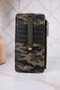 Camouflage Print Essentials Only Zippered Wallet