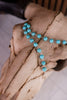 Trucker Hat Chain With Turquoise Beads
