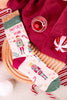 Nuttiest Time Of The Year Nutcracker Women's Christmaws Socks