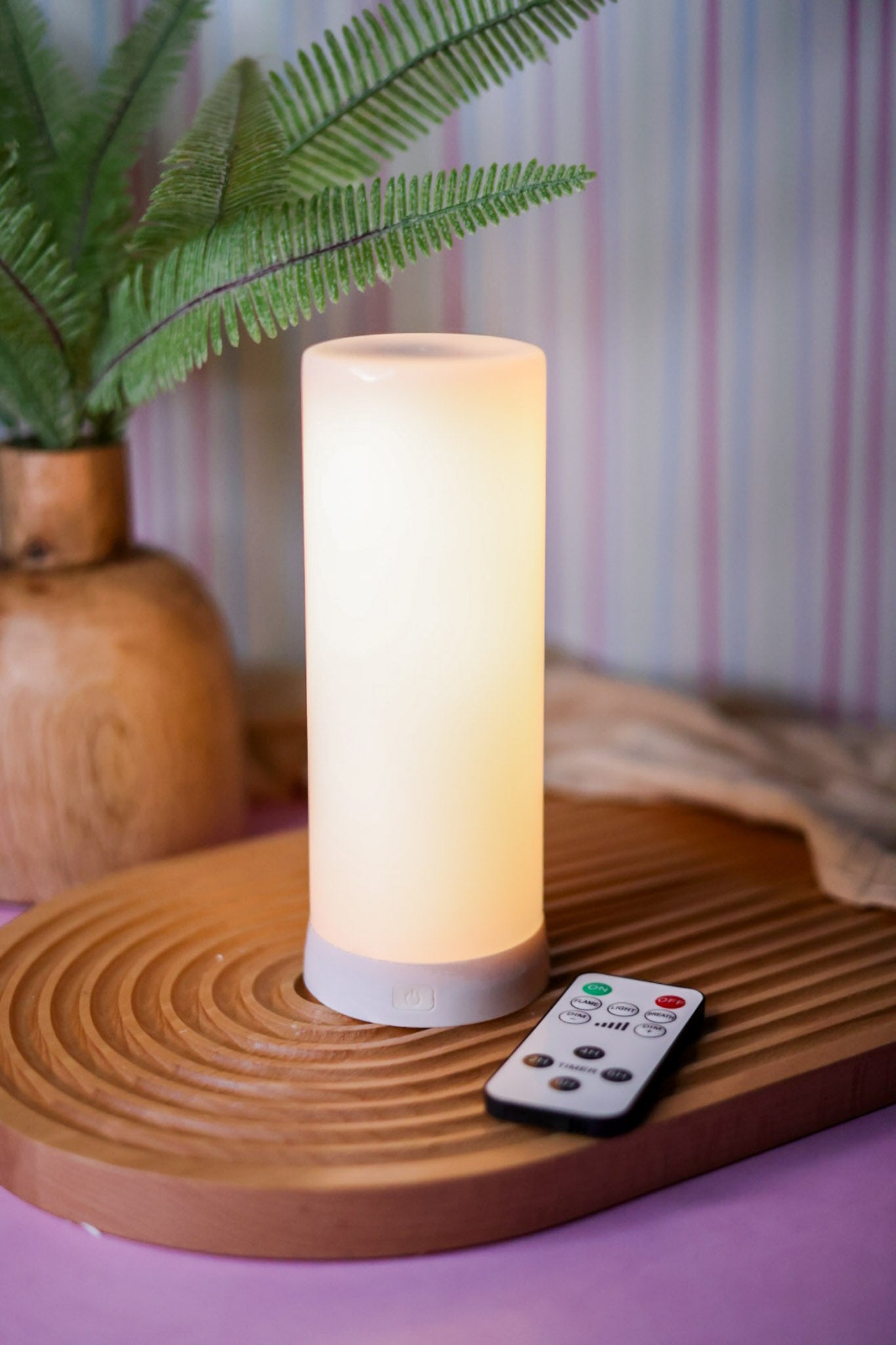 7.5" Flame Effect LED Candle