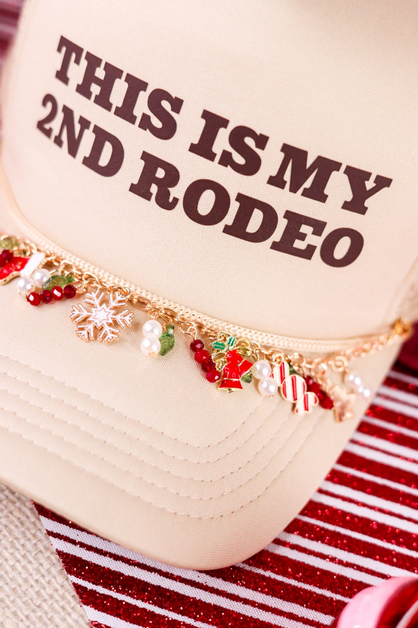 All Things Christmas Trucker Hat Chain