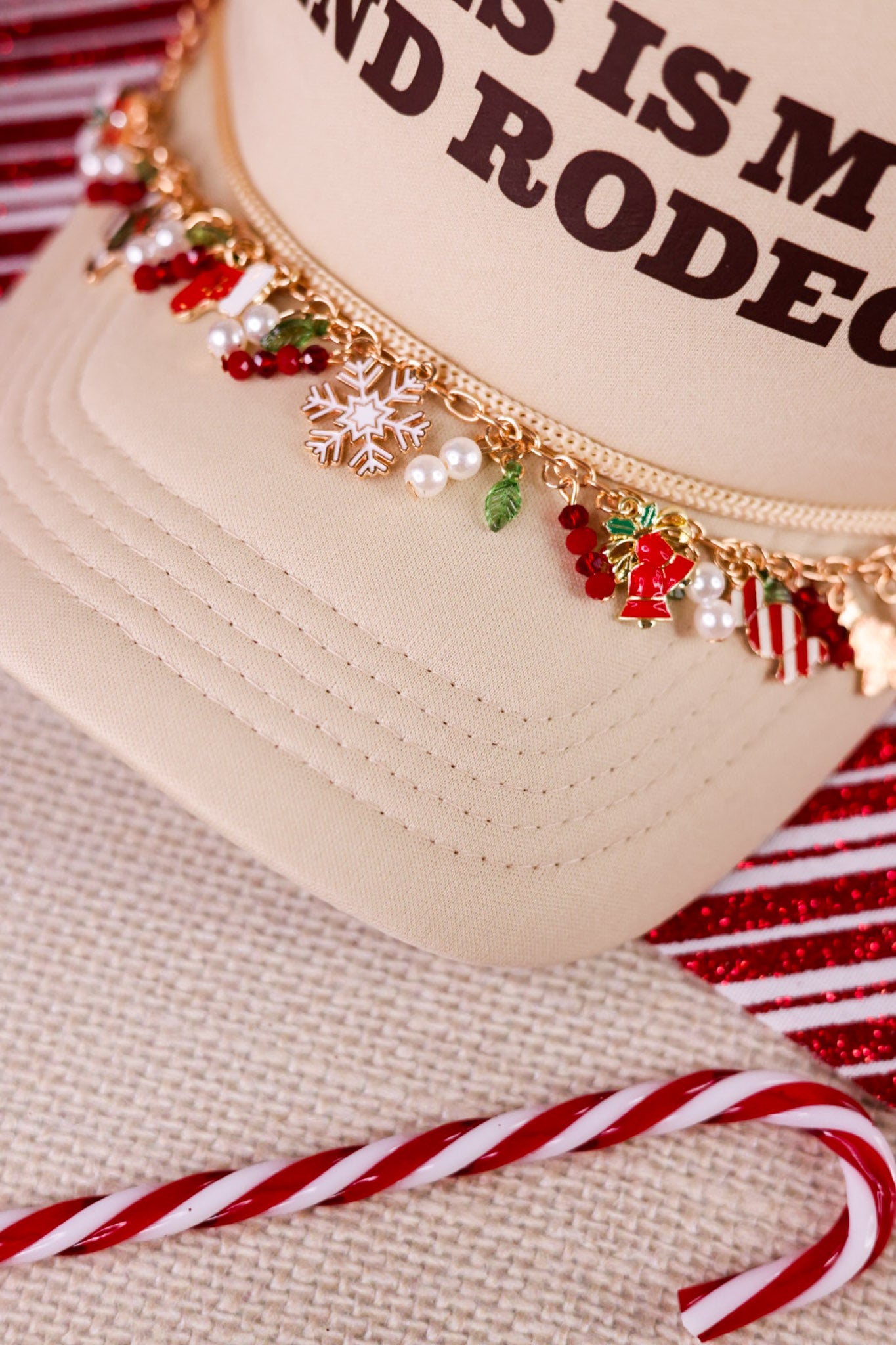 All Things Christmas Trucker Hat Chain