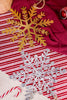 Metallic Snowflake Ornaments (2 Colors)