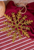 Metallic Snowflake Ornaments (2 Colors)