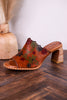 Foxxila Floral Embossed Blocky Heels