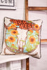 Wildflower West Pillow