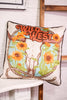 Wildflower West Pillow