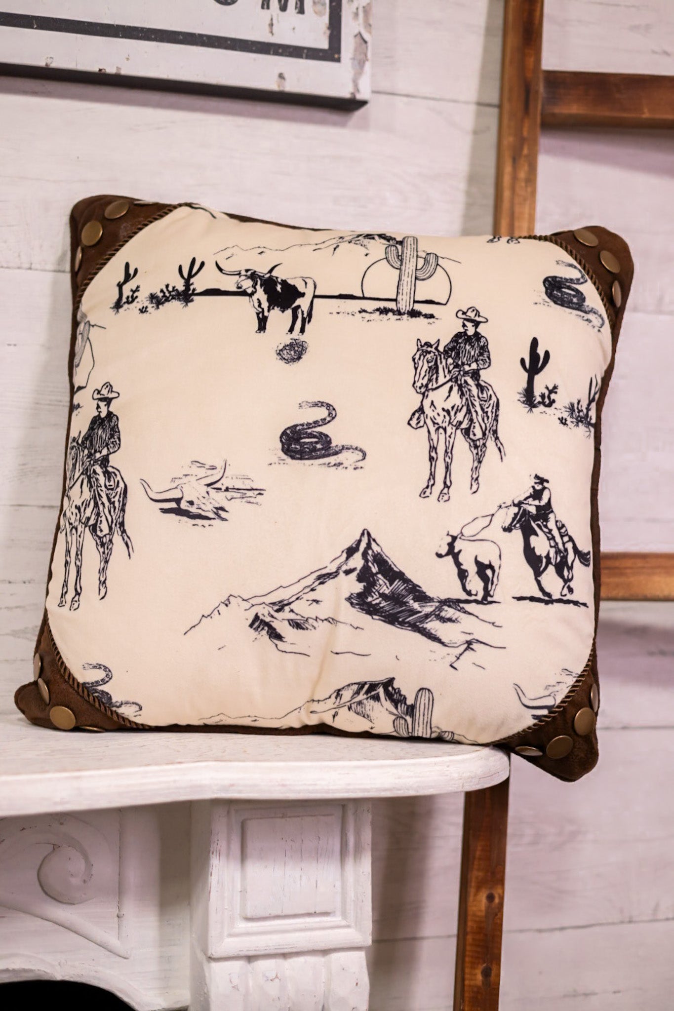 Retro Range Pillow