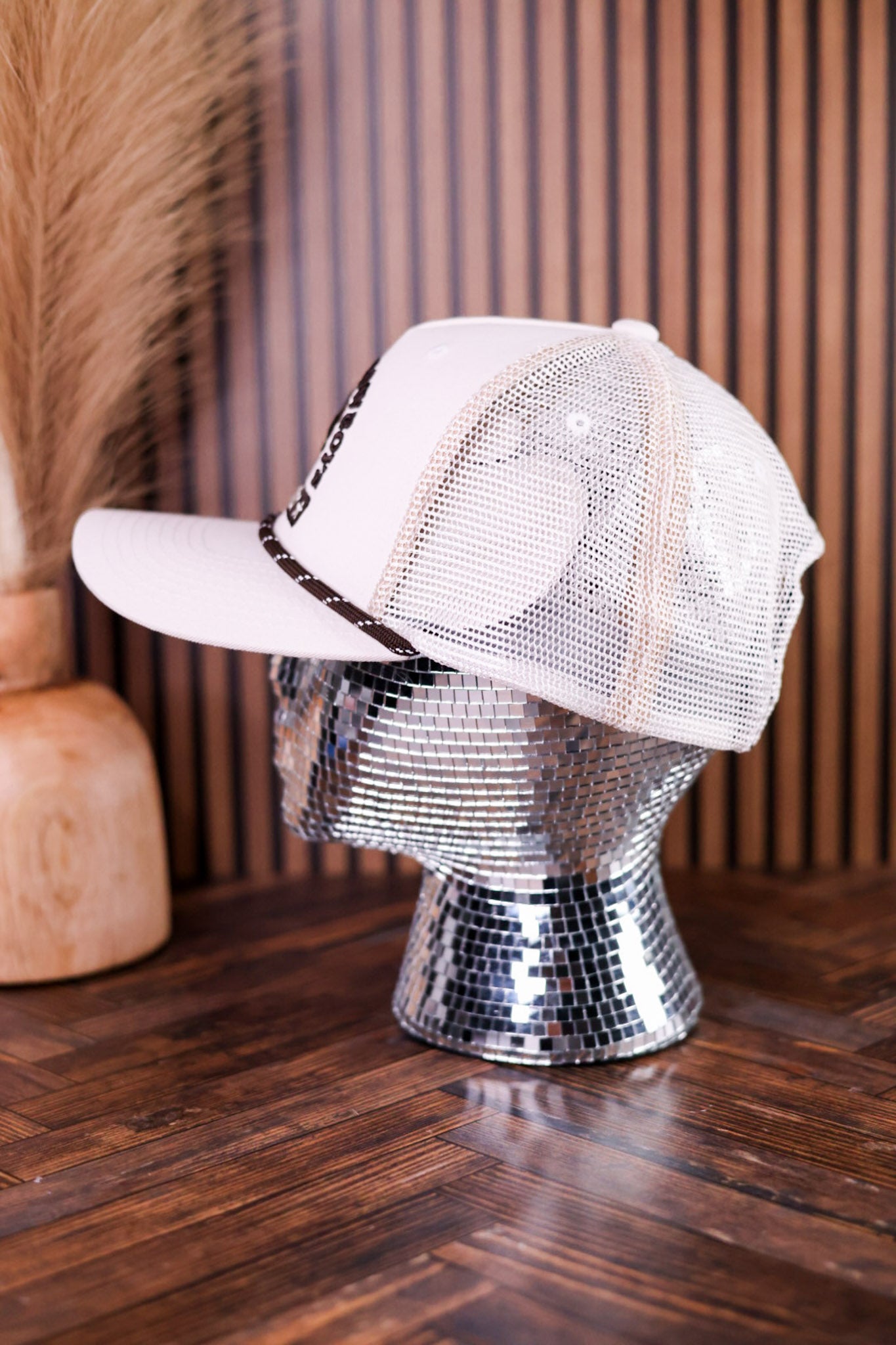 Ivory & Black Wrangler "Long Live Cowboys" Trucker Hat