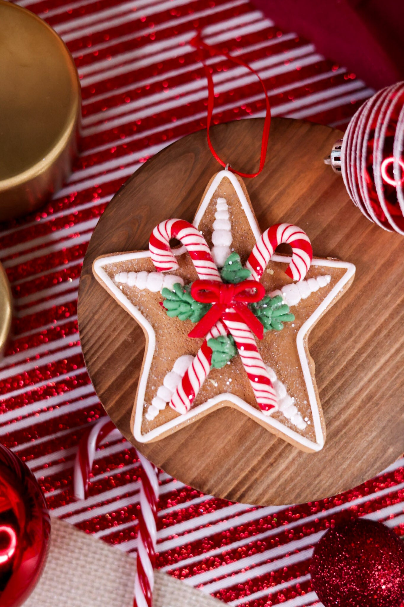 Christmas Gingerbread Ornaments (4 Styles)