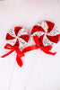 Glittering Peppermint Swirl Candy Stems