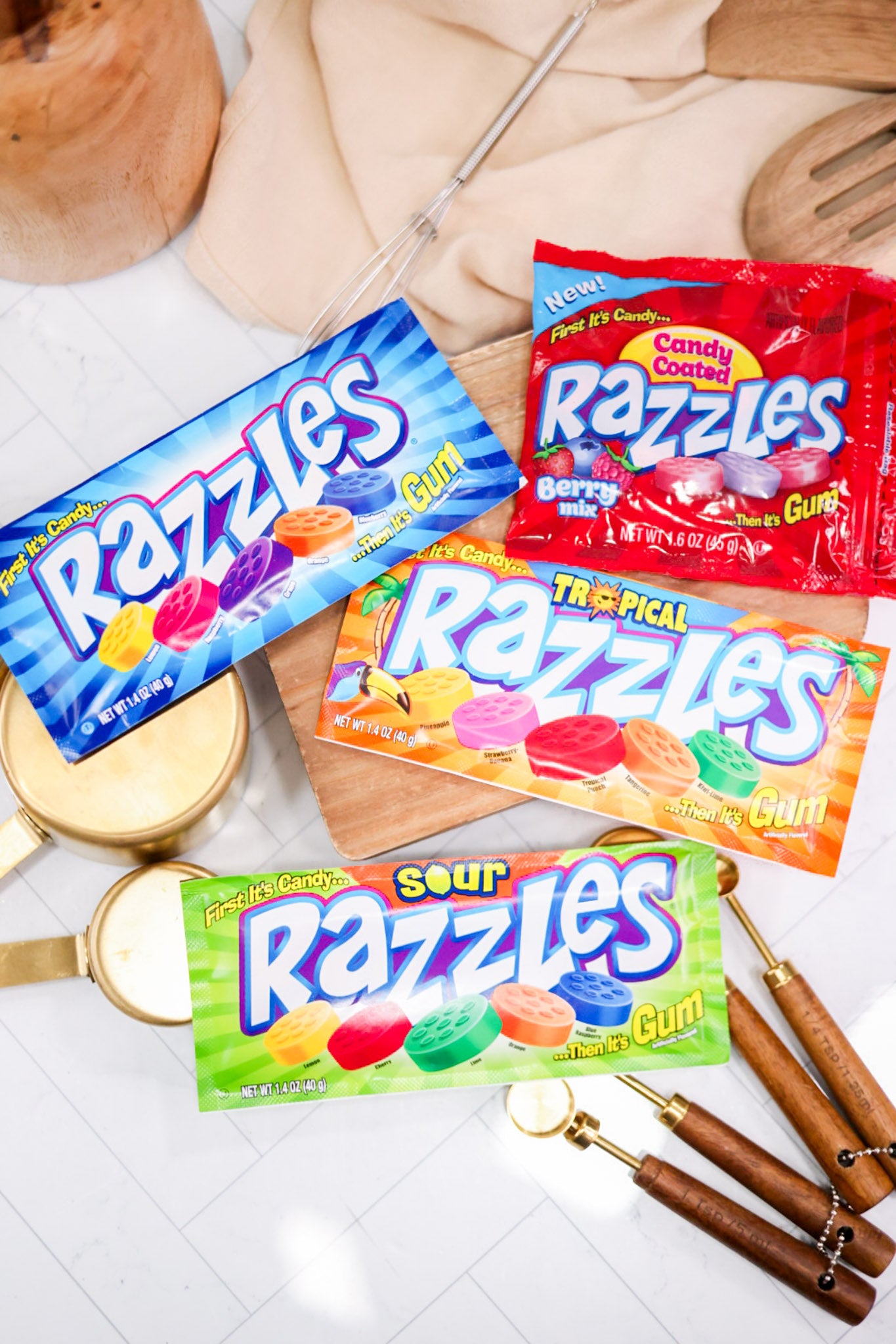 Razzles Candy (Four Flavors)