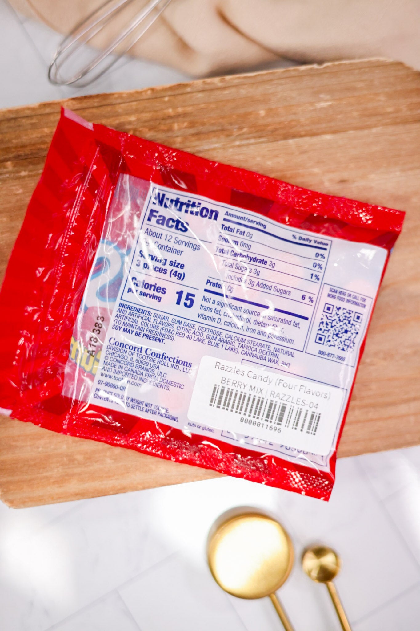 Razzles Candy (Four Flavors)