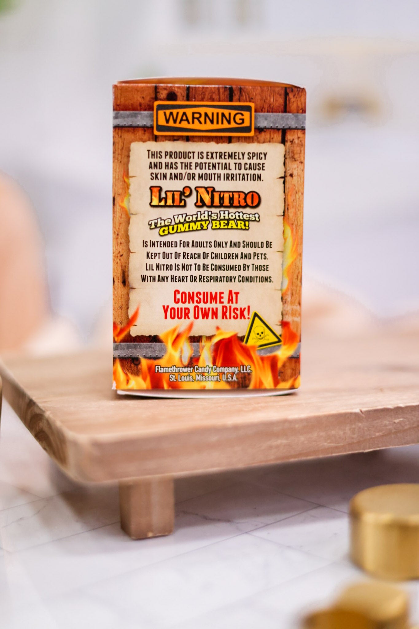 Lil' Nitro, World's Hottest Gummy Bear