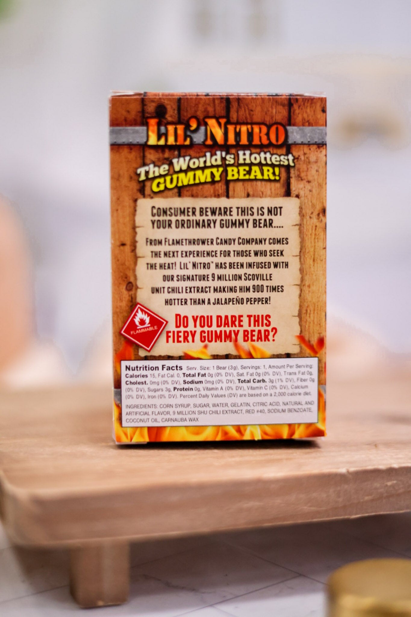 Lil' Nitro, World's Hottest Gummy Bear