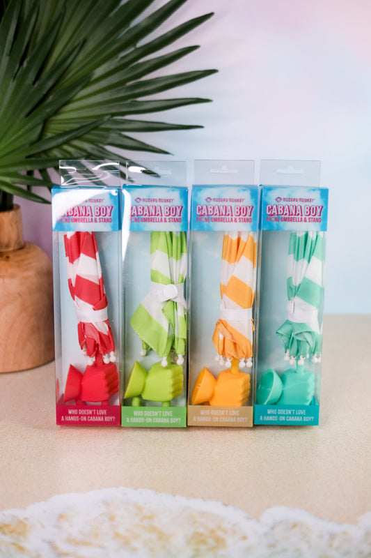 Cabana Boy Phone Umbrella & Stand (4 Colors)
