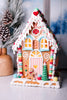 Lighted Christmas Gingerbread House Decoration