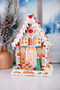 Lighted Christmas Gingerbread House Decoration