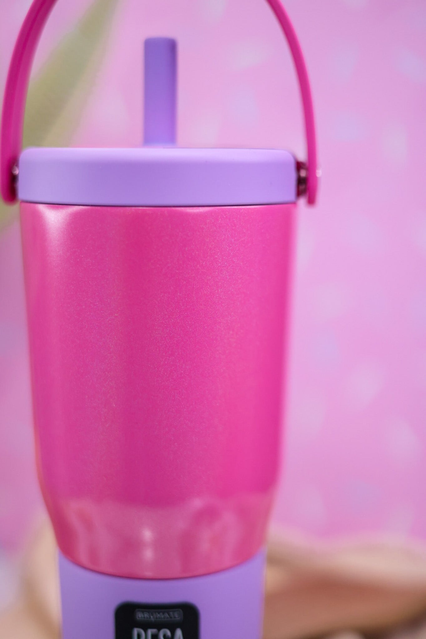 Brumate Glitter Cotton Candy 35oz Resa Tumbler