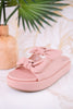 Blush Lil Bit Knotty Sandals