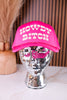 Howdy Bitch Bright Pink Snapback Trucker Hat