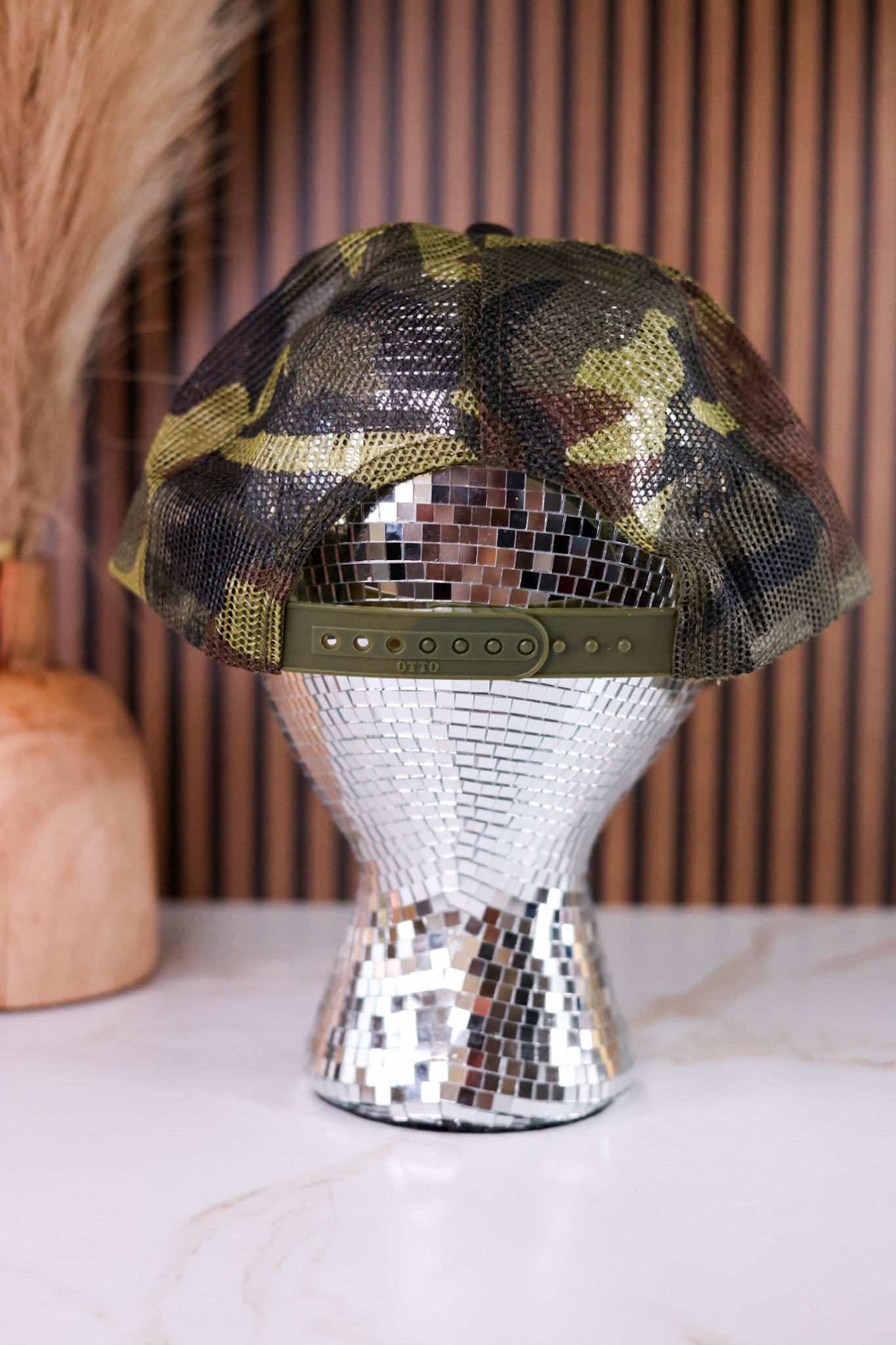 Big Booty Hoe Camo Snapback Trucker Hat