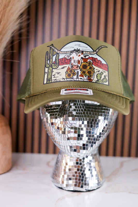 Laredo Longhorn Trucker Hat