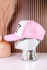 "Howdy Bitch" Baby Pink & White Snapback Trucker Hat