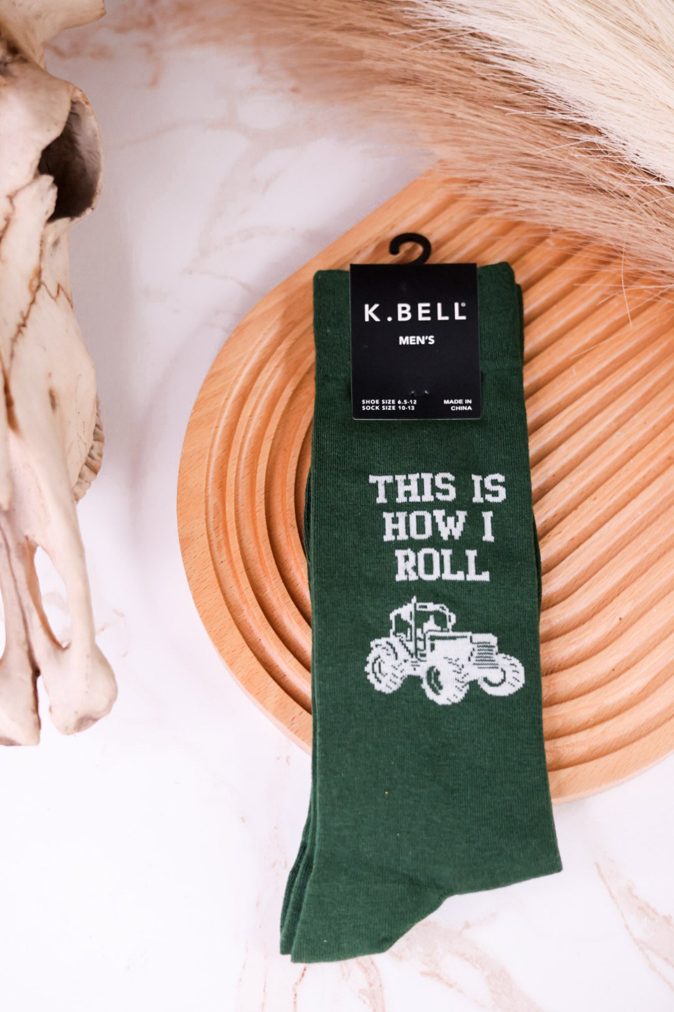 Men's "This Is How I Roll" Tractor Socks