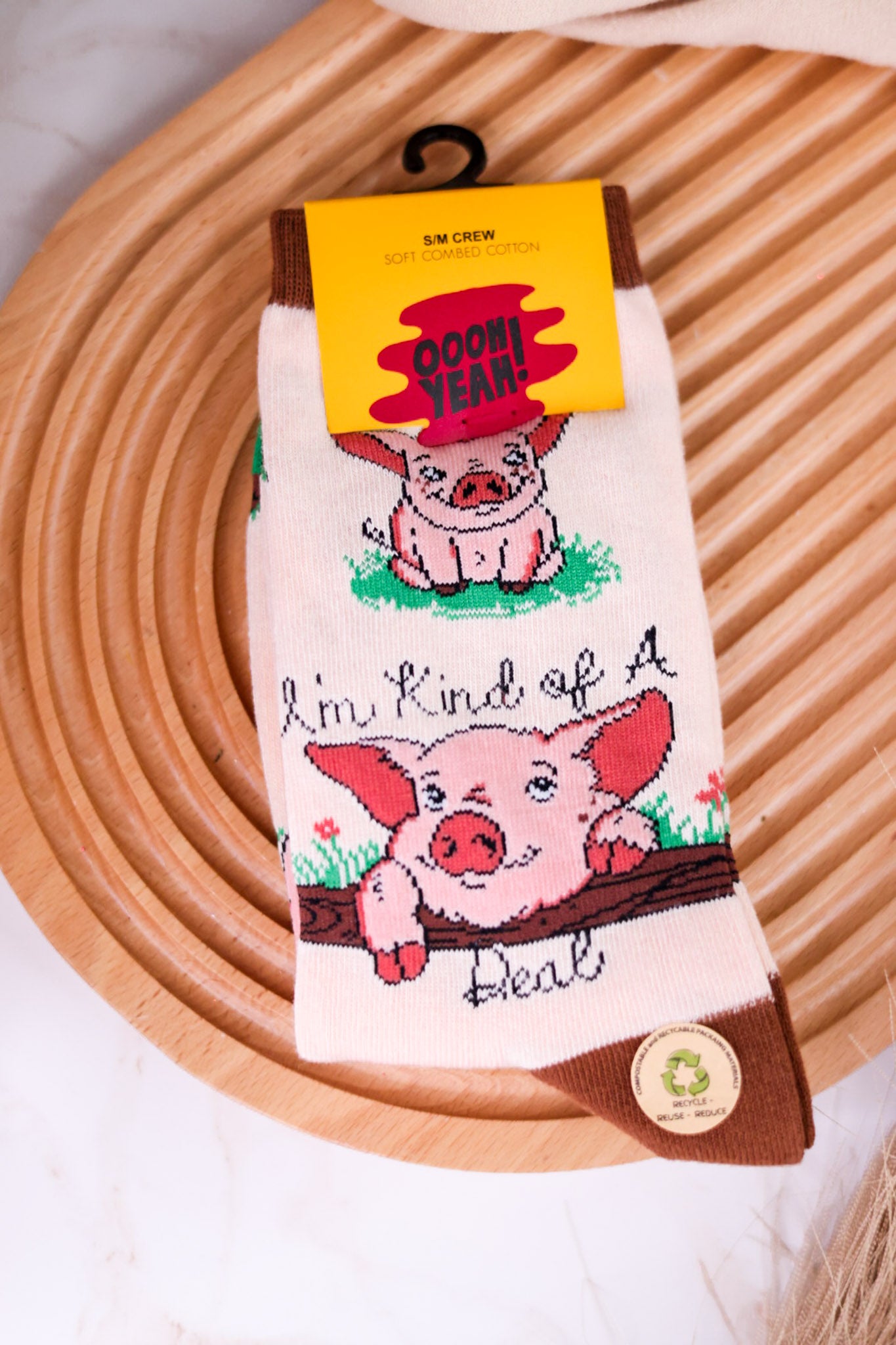 I'm Kind Of A Pig Deal Women's Crew Socks