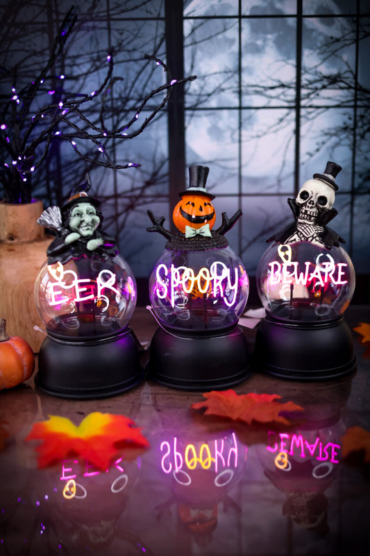 Light Up Halloween Character Globes (3 Styles)