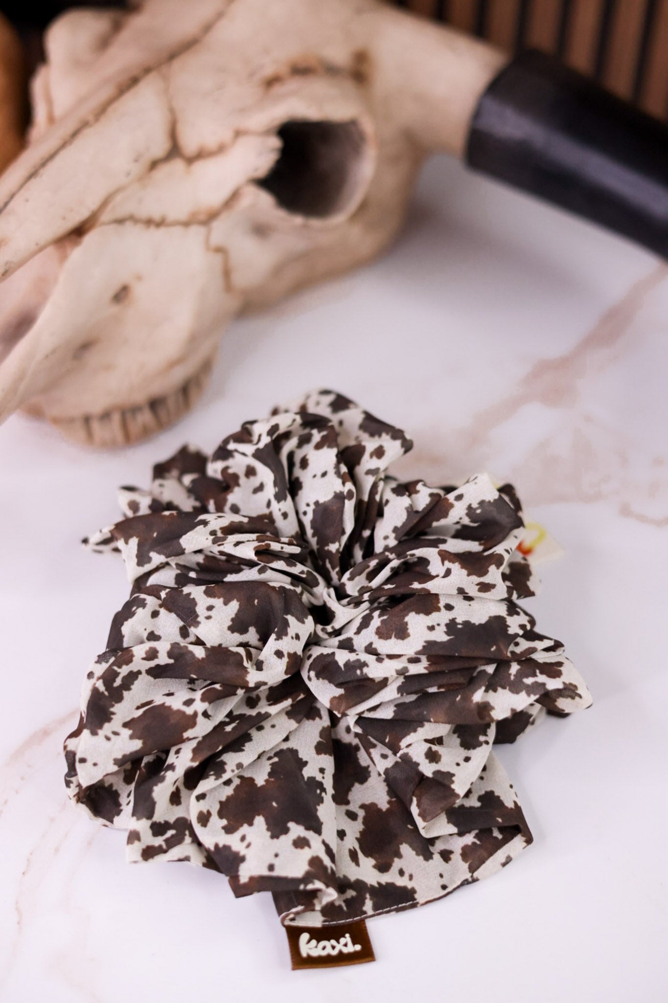Dibs On The Cowboy Jumbo Scrunchie