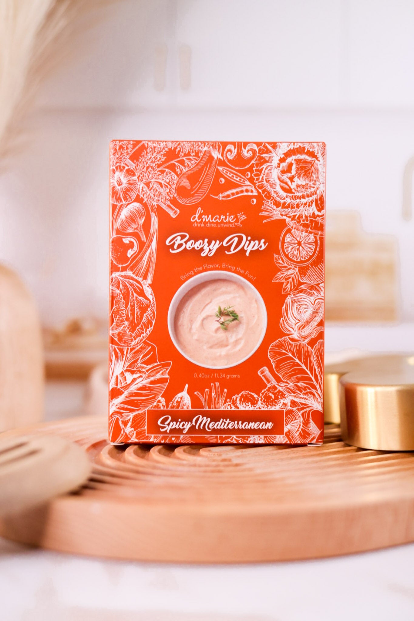 D'Marie Boozy Dips (4 Flavors)