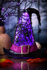 LED Swirling Smoke Witch Hat Globe