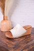 Saddle Up Ivory Wedges