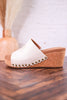 Saddle Up Ivory Wedges