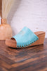 Saddle Up Turquoise Wedges