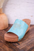 Saddle Up Turquoise Wedges