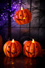 Set of 3 Floating LED Jack-O-Lanterns