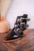 Rodeo Calfskin Ankle Booties