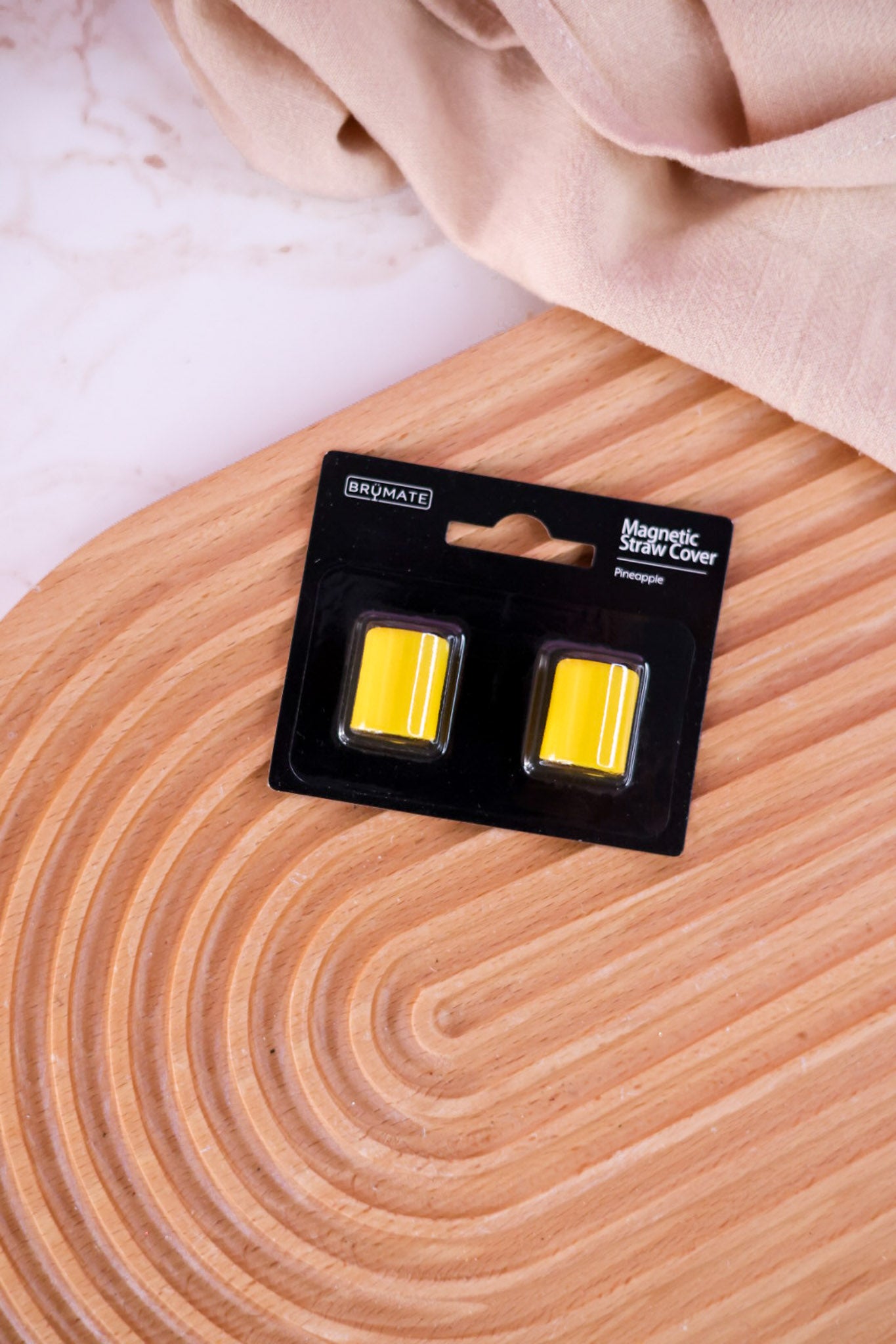 Brumate Pineapple Magnetic Straw Covers