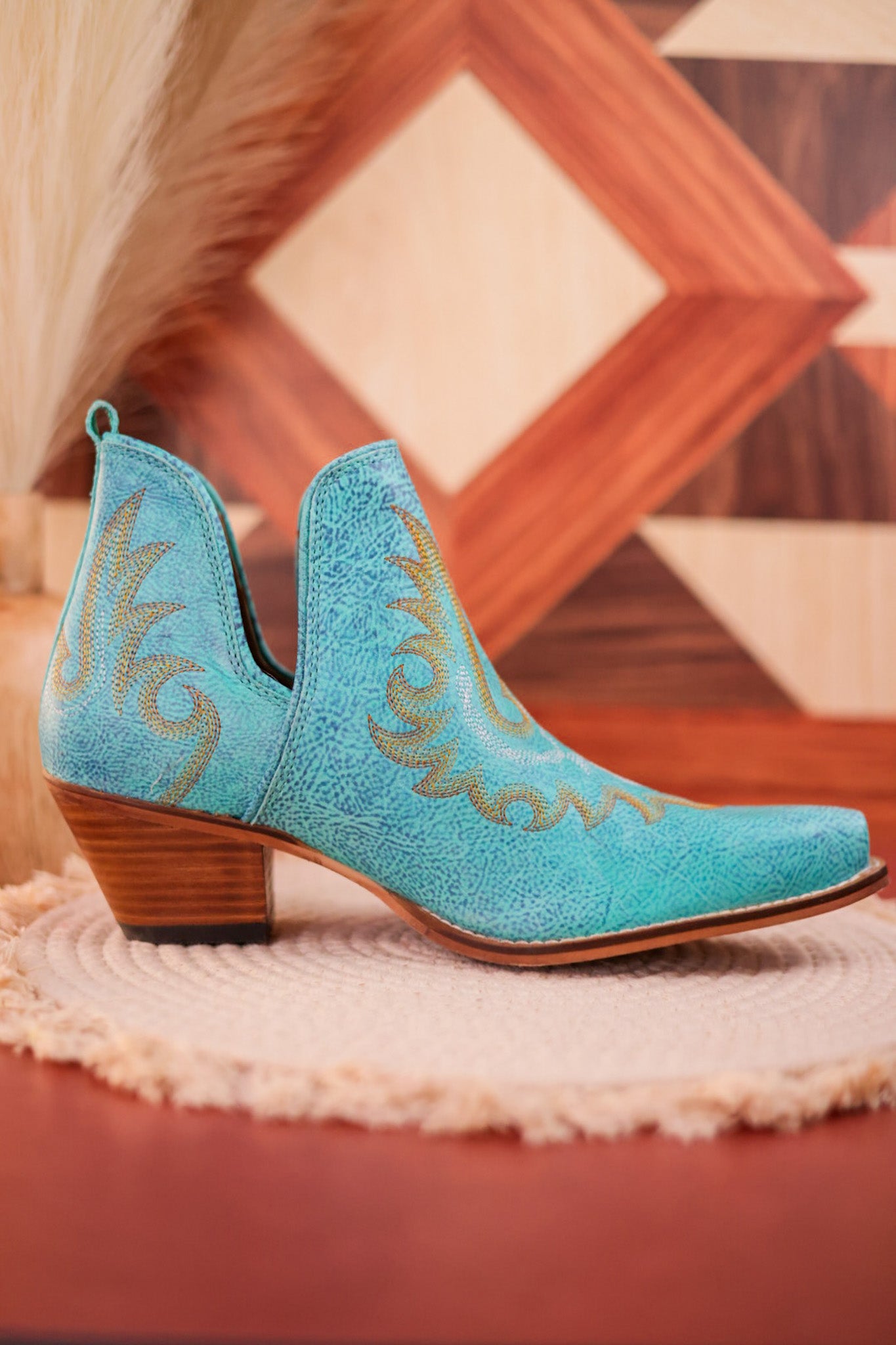 Westerly Western Leather Booties