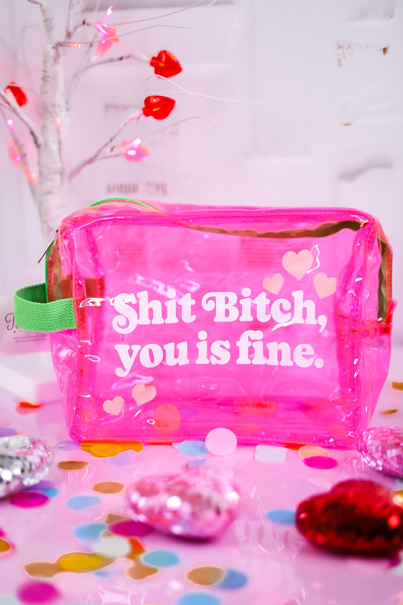 You Is Fine Cosmetic Bag - Whiskey Skies